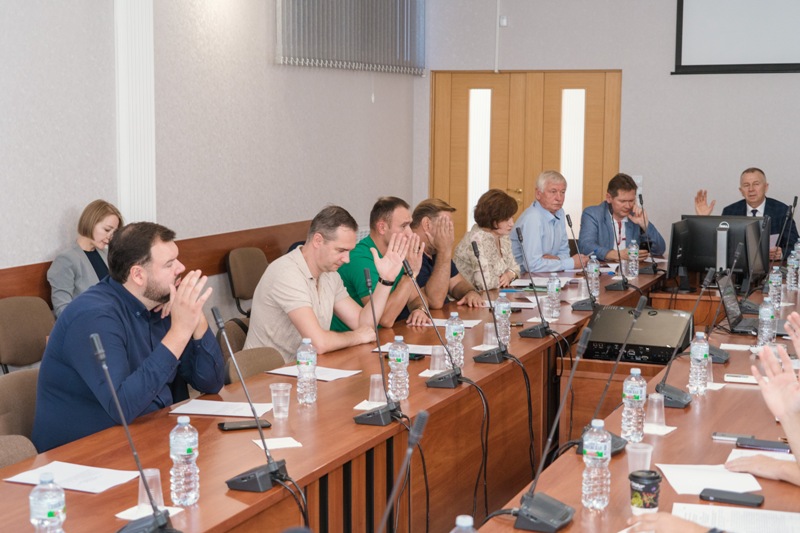 В администрации округа состоялась 25-я сессия Гурьевского окружного Совета депутатов шестого созыва